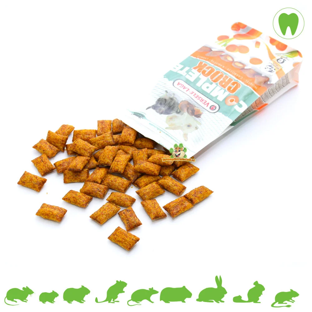 Snack Complete Crock de Zanahoria para Roedores
