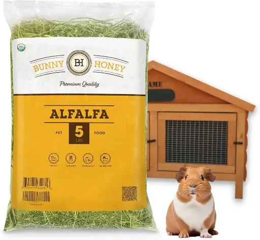 Heno de Alfalfa para Conejillos de Indias